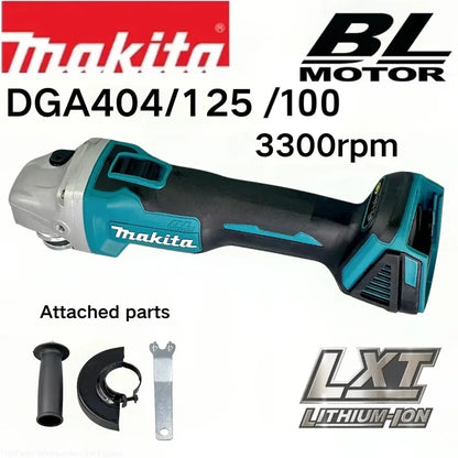 🔥Makita DGA404 18V Brushless Electric Angle Grinder 125mm Cordless Grinder Metal Wood Grinding Polishing Cutting Power Tool🛠️