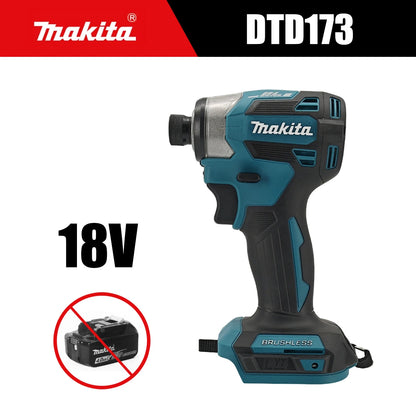 Makita DTD173 1800RPM Cordless Impact Driver 180N.m Brushless Motor Electric Drill Wood/Bolt/T-Mode For Makita Battery