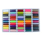 50-Color Polyester Sewing Thread Set - 150 Yards Each Spool | Premium Machine & Hand Stitching Thread for Home Sewing, Quilting