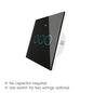 Moes ZigBee Wall Touch Smart Light Switch With Neutral/No Neutral No Capacitor Smart Life Works with Alexa Google Home