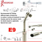 Woodpecker Dental Scaler Tips Ultrasonic Tooth Cleaning Machine Cutter Head Endo Perio Scaling Tips Fit EMS UDS Scaler Handpiece