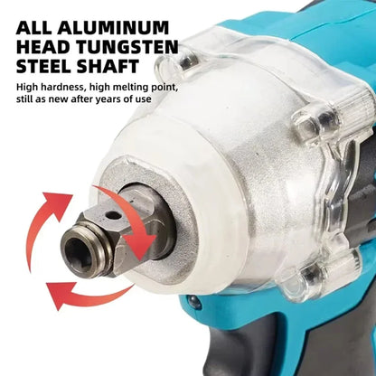 Makita DTW285 high torque impact wrench, wireless rechargeable handheld wrench, 18V lithium battery multifunctional tool