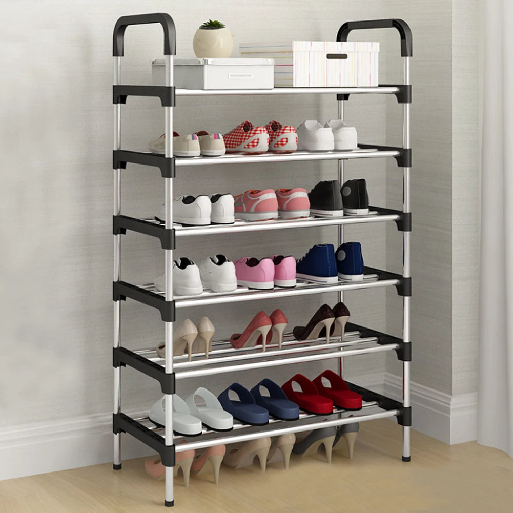 【Lifeideas】3/4/5 Tiers Shoe Rack Organizer Stackable Space Saving Shoe Shelf