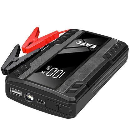 EAFC 1000A/1200A Jump Starter Power Bank Portable Charger Starting Device for 3.0L Emergency Car Battery Jump Starter