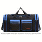 Large Capacity Travel Duffel Bag, Casual Style, Multiple Compartments & Pockets, Perfect for Short Trips, Sports Travel Bag