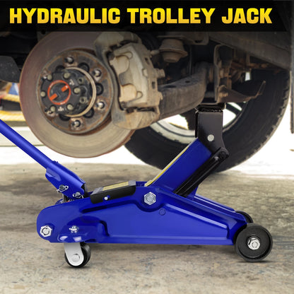 Steel Floor Jacks 4000lbs Car Trolley Jacks Hydraulic Jacks For Car And Lorry Repairs