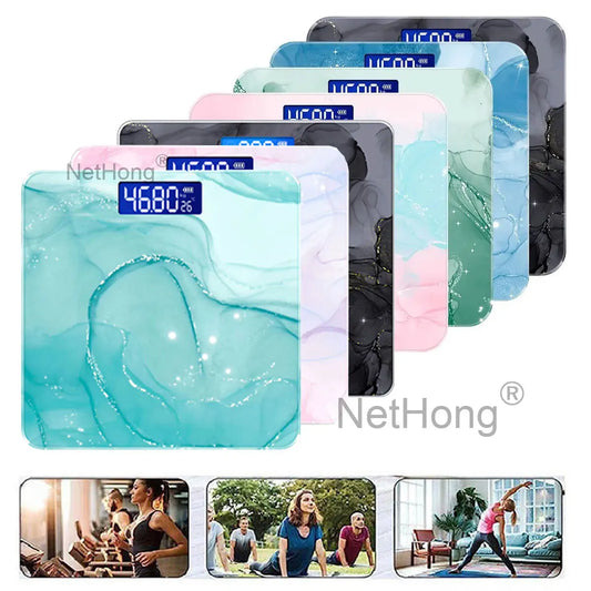 Smart Weighing Scale High Precision Digital Bathroom Balance for Body Weight UK‌