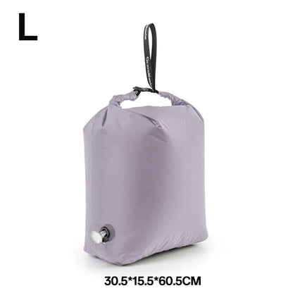 Luggage Vacuum Compression Bag Pump Free Reusable Vacuum Storage Bag 70% Space Save Waterproof Travel Clothes Sealed Packing Bag