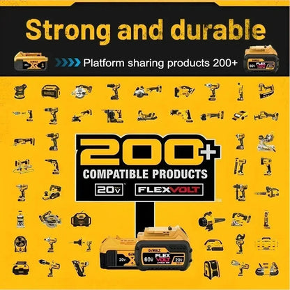 DeWALT Original Battery 20V/60V 9000mAh MAX FlexVolt for DCB606 DCB205 DCB206 DCB209 DCB182 Power Tool