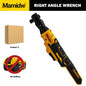 1/2 Inch Brushless Electric Ratchet Wrench 3/8In Cordless Variable Speed Wrench Impact Driver 20V Power Tool For DEWALT Battery