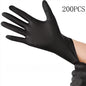 30/50/100/200PCS Black Nitrile Gloves Disposable Protection  Composite Household Cleaning Catering Baking Waterproof Gloves