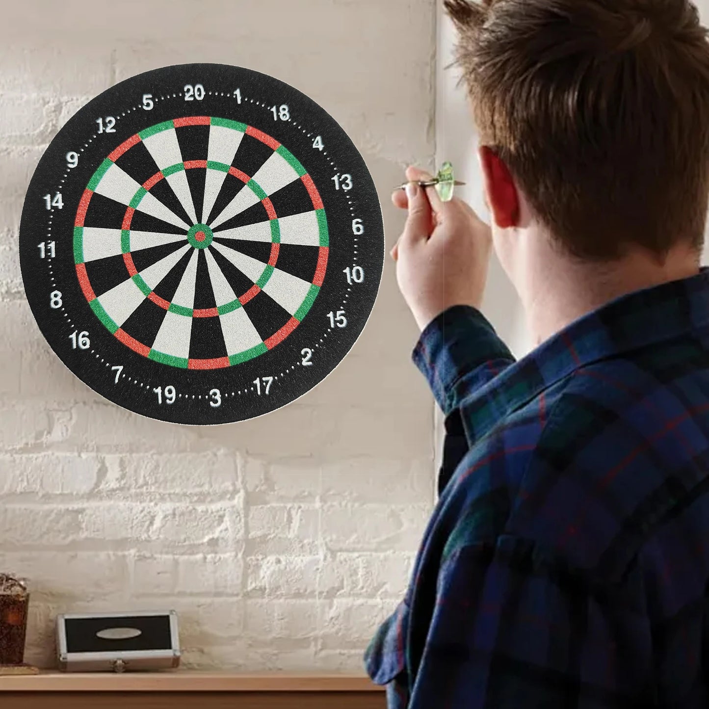 2-10x Dart Holder EVA Foam Mini Dart Dock Dart Base Station Dartboard Design Soft Dart Stand for Outdoor Home Family Party Games