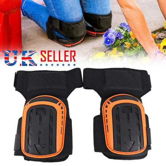 Knee Pads for Work with Heavy Duty Gel Cushion for Construction & Flooring