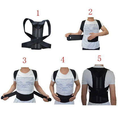 Back Posture Corrector Anti-camel Correction Belt Adjustable Sitting Posture Correction Belts Back Orthopedic Correction Belts