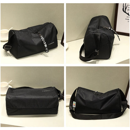 Portable Outdoor Fitness Gym Bags Multifunction Fashion Weekender Bags 600D Nylon Adjustable Strap for Weekend Training