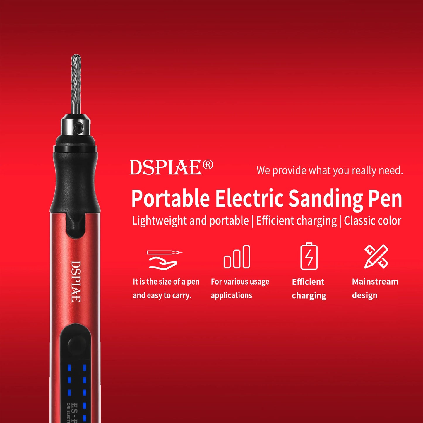 DSPIAE ES-P Portable Electric Sharpening/Sander Pen