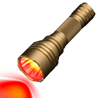 UltraFire C8 Red Light Flashlight Powerful Professional Tactical Hunting FlashLights Coyote Night Vision Lamp for Astronomy