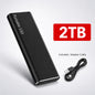 1TB Mini Reliable External SSD Hard Drive USB 3.1 Compact Storage for PC Laptop Mac Daily Portable Data Backup Use
