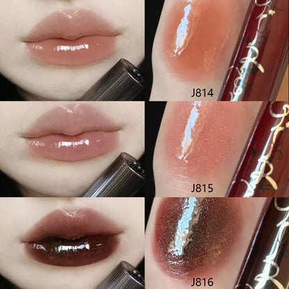 Girlcult Unreal Lip Gloss-4 Shades,Iridescent Glossy Texture,Moisturizing Non-Sticky,Gradient Lips Friendly,Luxury Makeup