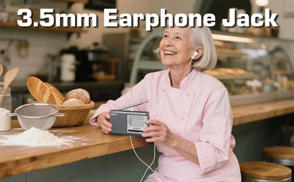 XHDATA D-219 Portable Pocket Radio TECSUN R-9012 FM AM SW Receiver Great Sound Headphone Jack for Elderly Home Outdoor Travel
