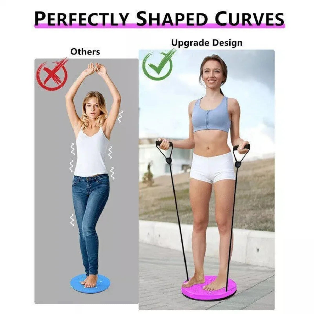 Waistwhisper - Body Shaping Waist Twisting Disc, Waist Whisper Exerciser UK