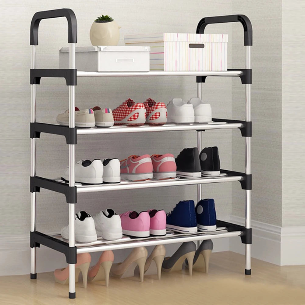 【Lifeideas】3/4/5 Tiers Shoe Rack Organizer Stackable Space Saving Shoe Shelf
