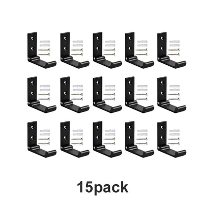 4-20Pcs Folding Coat Hooks Heavy Duty Aluminum Wall Mount Clothes Rack No Rust Invisible Wardrobe Towel Hanger Hook with Screws