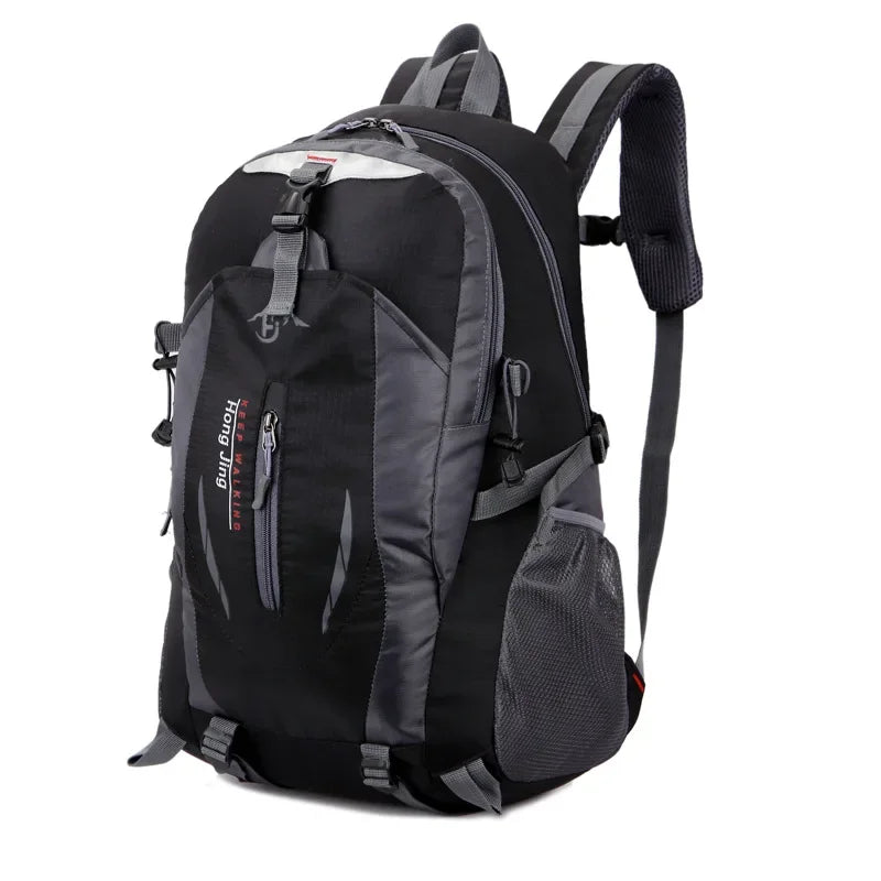 High-quality Nylon Waterproof Travel Backpack Men and Women Mountaineering Travel Bag Hiking Backpack Outdoor Sports Schoolbag