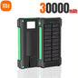 Xiaomi 500000mAh Solar Power Bank Large Capacity Super Fast Charging Outdoor Portable External Battery for iPhone Huawei Samsung