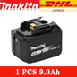 Makita 100%Original DDF487 Cordless Driver Drill 18V Brushless Electric Impact Screwdriver Rechargeable Power Tool