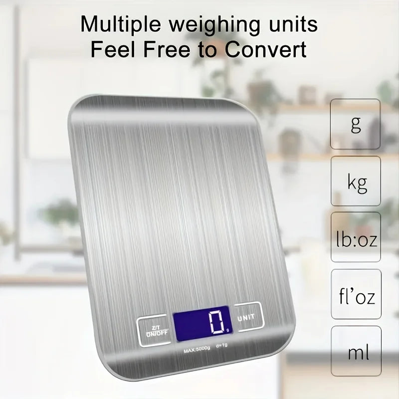 Household Kitchen High-precision Electronic Pastry Baking Scale Small Food Baking Scale 10kg/1g Accurate Weighing