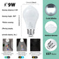 6pcs LED Bulbs Radar Motion Sensor Light 220V E27 LED Bulb Auto ON/OFF Working In Night Radiation Motion Detector Security Light