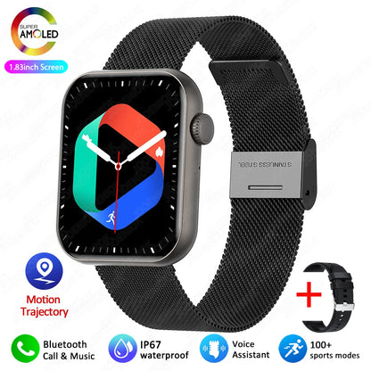 2025 New Smart Watch Full Touch Screen Bluetooth Call AI Voice Heart Rate Waterproof Watches Sports Bracelet Smartwatch Women