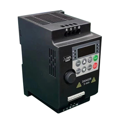 220V 380V VFD Variable Frequency Drive Inverter 0.75/1.5/2.2/3.7/4/5.5KW Vector Control Variator Speed Adjuster Controller