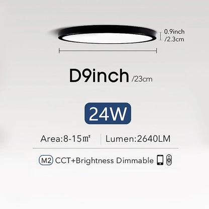 LED Ceiling Lights 220V Ultra-thin Ceiling Lamps Modern Chandelier Panel Lighting Fixture Waterproof Dustproof Three Proof Light