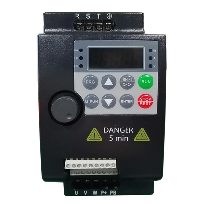 220V 380V VFD Variable Frequency Drive Inverter 0.75/1.5/2.2/3.7/4/5.5KW Vector Control Variator Speed Adjuster Controller
