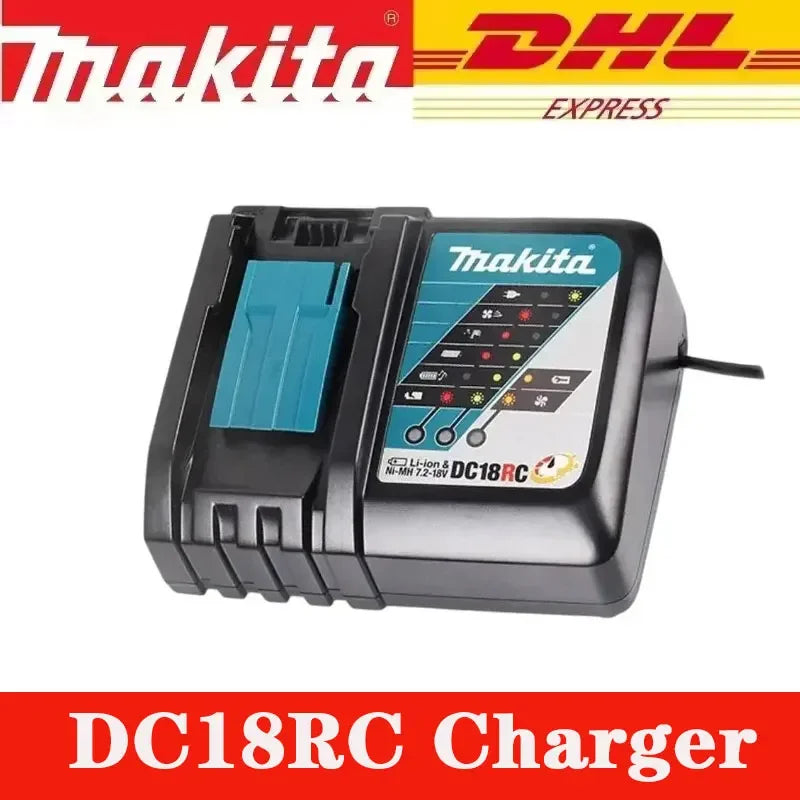 Makita 100%Original DDF487 Cordless Driver Drill 18V Brushless Electric Impact Screwdriver Rechargeable Power Tool
