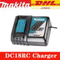 Makita 100%Original DDF487 Cordless Driver Drill 18V Brushless Electric Impact Screwdriver Rechargeable Power Tool
