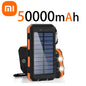 Xiaomi 200000mAh Power Bank Fast Charging Outdoor Large Capacity External Battery Solar PowerBank Flashlight For iPhone Samsung