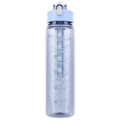 900ml Portable Drinking Cup with Straw & Handle Outdoor Travel Bottle Large Capacity Motivational Drinking Bottle for Boys Girls