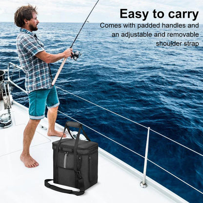 Carrying Case for BLUETTI Portable Power Station AC180 Bag Protective Case Waterproof Anti-drop with Shoulder Strap & Handle