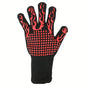 One Piece BBQ Gloves High Temperature Resistance Oven Mitts 500 800 Degrees Fireproof Barbecue Heat Insulation Microwave Gloves