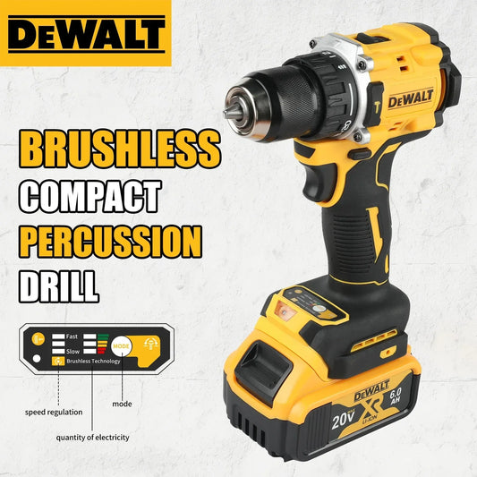DEWALT DCD805 20V High - Performance Brushless Cordless Impact Drill & Screwdriver - Ideal for Pros & DIYers