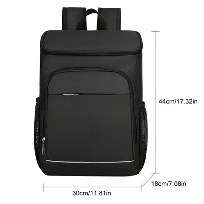 30L Extra Large Thermal Food Bag Cooler Bag Refrigerator Box Fresh Keeping Food Delivery Backpack Insulated Cooler Backpack