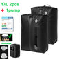 Vacuum Bag with window pump （Double click to start）Travel Luggage Reusable Space Saver Waterproof Compression Bags for Suitcase
