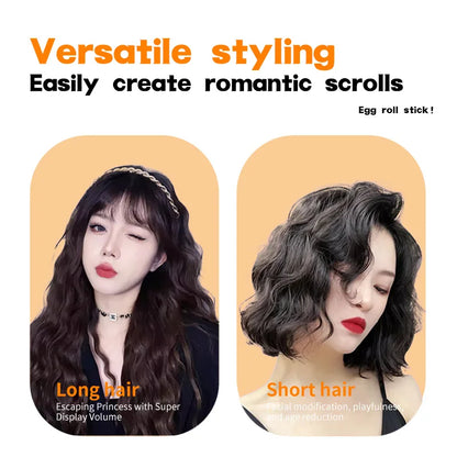 Hair Wavy Curling Iron 32mm Big Wave Deep Wavy Splint Egg Rolls Hair Curler Crimping Iron Styler Wand for All Hair Styling Tools