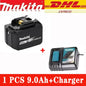 Makita 100%Original DDF487 Cordless Driver Drill 18V Brushless Electric Impact Screwdriver Rechargeable Power Tool