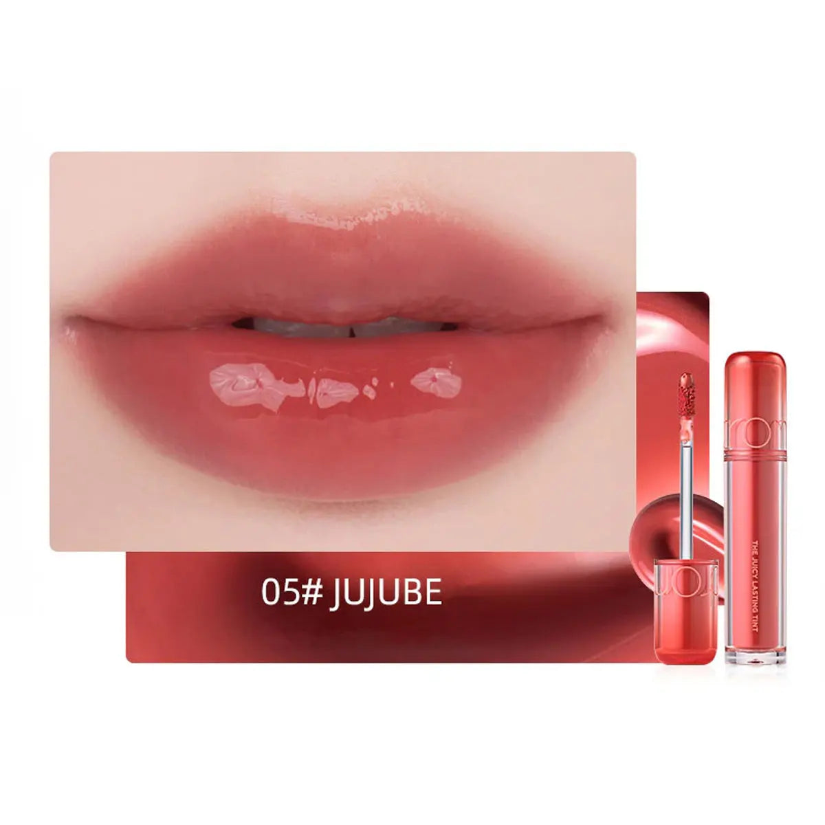 rom&nd THE JUICY LASTING TINT-11 Shades,Lightweight Hydrating,Mirror Shine Finish,Special Edition,Sparkle,K-Beauty,Korean Makeup