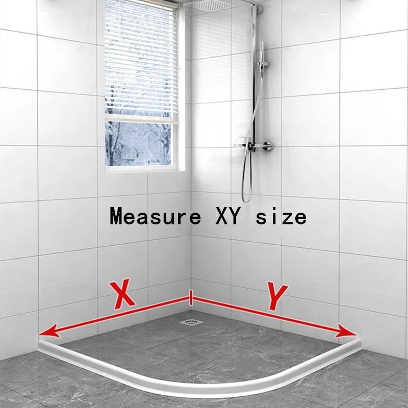 Bathroom Silicone Bendable Water Retaining Strip Shower Water Barrier Highl for Kitchen Separation Shower Accessories