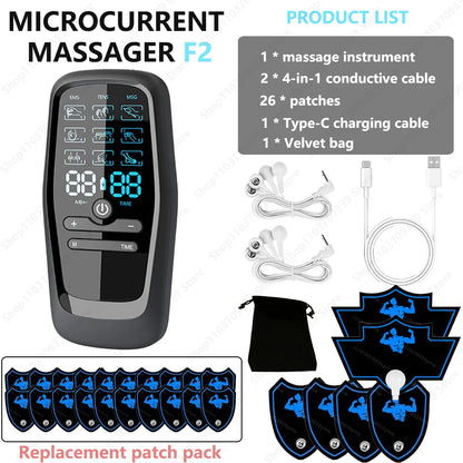 Physiotherapy Tens Muscle Stimulator Electric Ems Acupuncture Body Massage Digital Therapy Slimming Machine Electro Stimulator